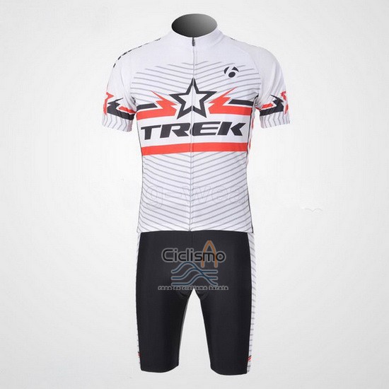Trek Ropa Ciclismo Culotte Corto 2011 Mangas Cortas Blanco
